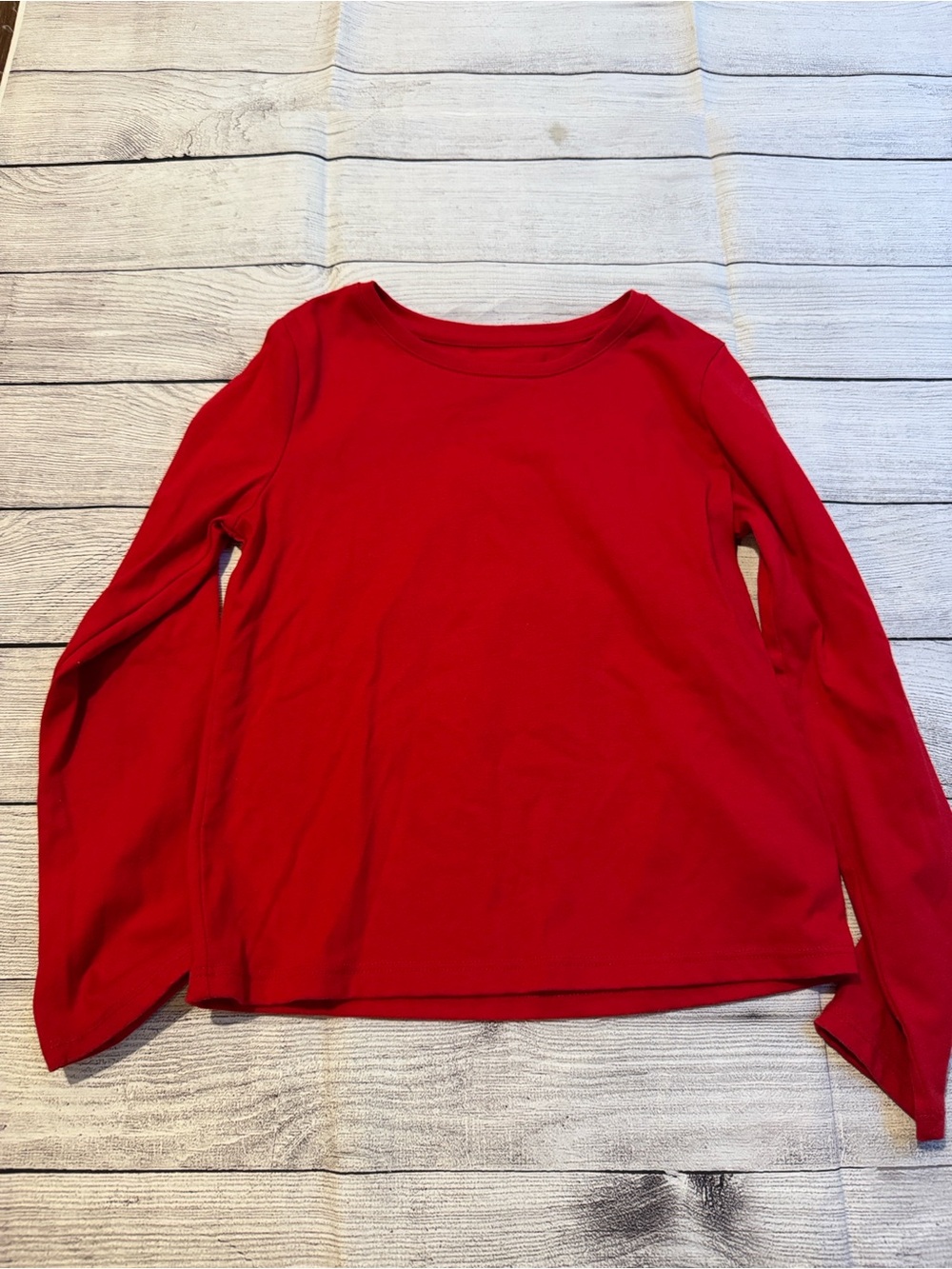 Wonder Nation Red Long Sleeve Shirt size Small